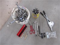 Buckets of Assorted Tools-