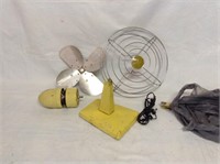 Vintage Wizard  yellow fan for parts