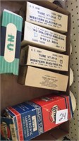 New old stock radio tubes US Army