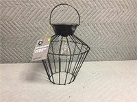 Wire Solar Lantern - 10.5"H