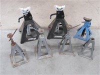 (Qty - 7) Jack Stands-