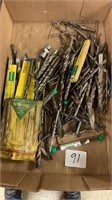 Lots of drillbits some new mostly used