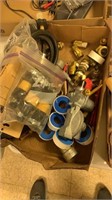 Box of fittings for propane gas