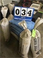 5 Bags Of “tru-soft Salt & 4 Bags Of Sand