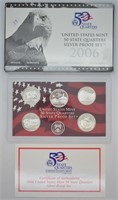 2006 SILVER PROOF QUARTER SET