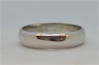 Sterling Silver Men's Band