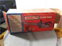 Homelite Chain Saw toy in box