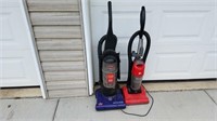 (2) Vacuum Cleaners