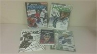 4 Hockey Magazines & A Book