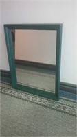 Wooden Framed Mirror 19"x23"