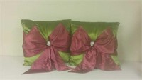 2 Decorative Throw Pillows