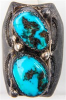 Jewelry Sterling Silver Turquoise & Ring
