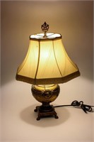 Vintage Mid-Century Cast Metal Lamp