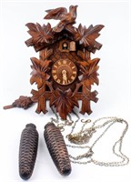 Vintage Wooden German Cuckoo Clock