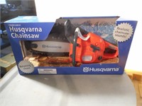 Husqvarna Toy Chain saw in box