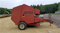 New Idea Round Baler