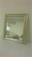 Goldtone Framed Mirror 15" X 17"
