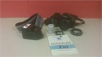Minolta Maxxum 7Xi Camera & Accessories Untested