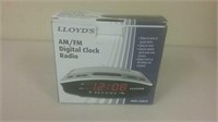 Lloyds Am/Fm Digital Clock Radio Appears Unused
