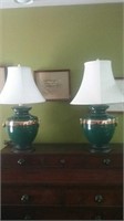 Unique Green Accent Lamps