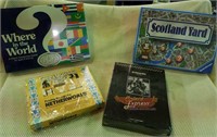 Board games (4), some new in box