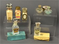 Ca.1920's Dusting Powder, Sachet & Perfume Bottles