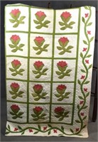 Late 19th Century Appliqué Quilt