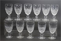11 Waterford Sherry Glasses, "Colleen Encore"