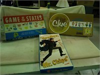 Games (3)"Goodbye, Mr Chips", "Clue"