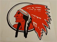 RED INDIAN DECAL - NEW