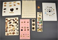 140 Vintage Clothing Buttons