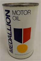 MEDALLION MOTOR OIL QT. FIBRE CAN