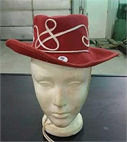 Vento red western hat size small