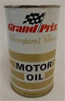 GRAND PRIX CHAMPION'S CHOICE 40 OZ. MOTOR OIL CAN