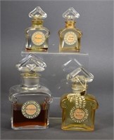 Circa 1950's Guerlain Perfume Bottles