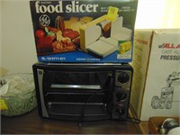 Gen. Electric Toaster Oven, G.E. Food Slicer