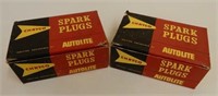 LOT OF 2 CHRYCO AUTOLITE SPARK PLUGS FULL / BOXES
