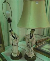 Oriental lamps (2)29'' T
