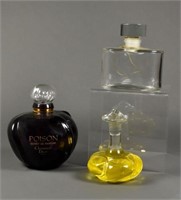 Oversized Perfume / Fatice  Bottles: 9"H Poison