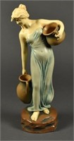 Art Nouveau Figurine, "Mermaids", Bernard Bloc