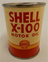 SHELL X-100 MOTOR OIL COIN BANK
