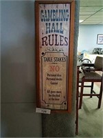 Gambling Hall rules picture