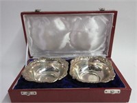 Pair of Matched Silver Dishes