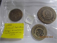 1982 Salisbury Sesqui-Bicentennial Token Coin &