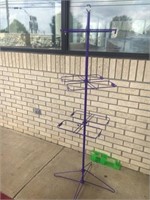 Purple wire rack 65 inches