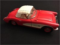Franklin mint 1957 chevy corvette 1/24