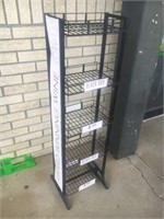 Black Box wine store display rack 44.5 inches