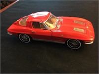 1963 chevy corvette Franklin Mint 1/24 cast