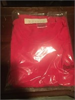 New pink Budweiser shirt- new in bag size XL