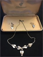 Signed Simmons Sterling silver set in original box